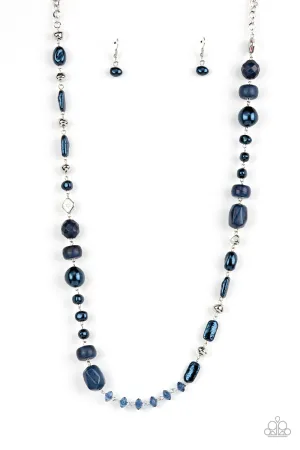 Juicy Gossip Blue Necklace Paparazzi