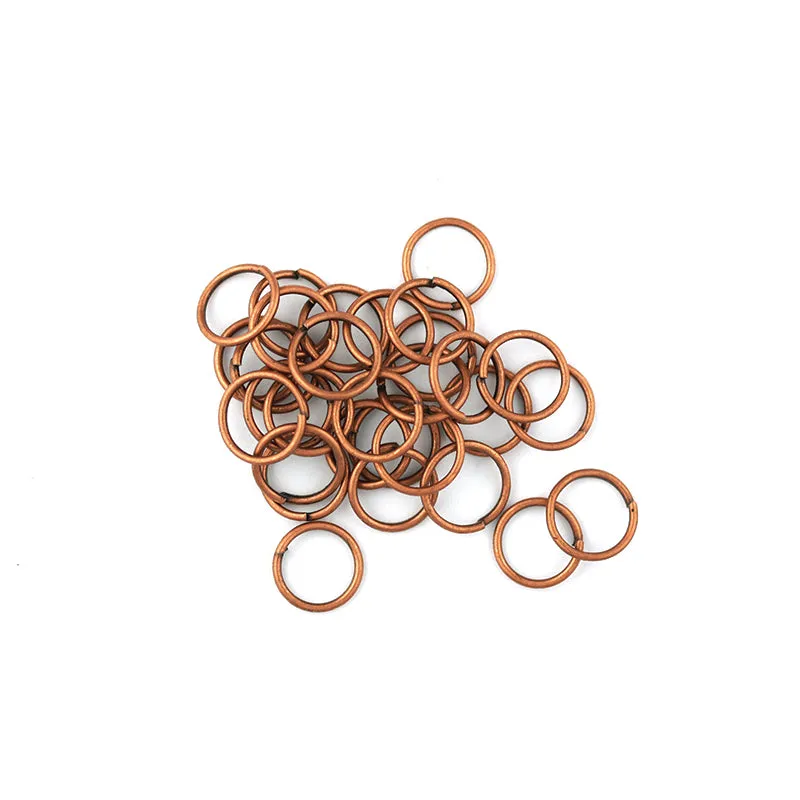 JUMP RINGS DARK COPPER 10MM 30PC