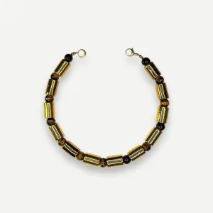 KARAT & TIGERS EYE SUNDRY.  BEAD FIVE.