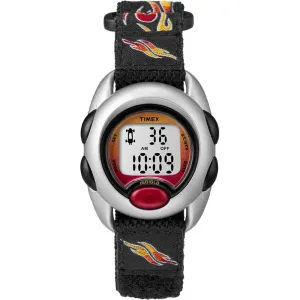 Kid's Digital Nylon Band Watch - Flames