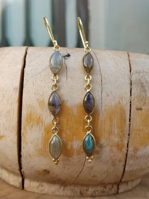 Labradorite Drop Earrings