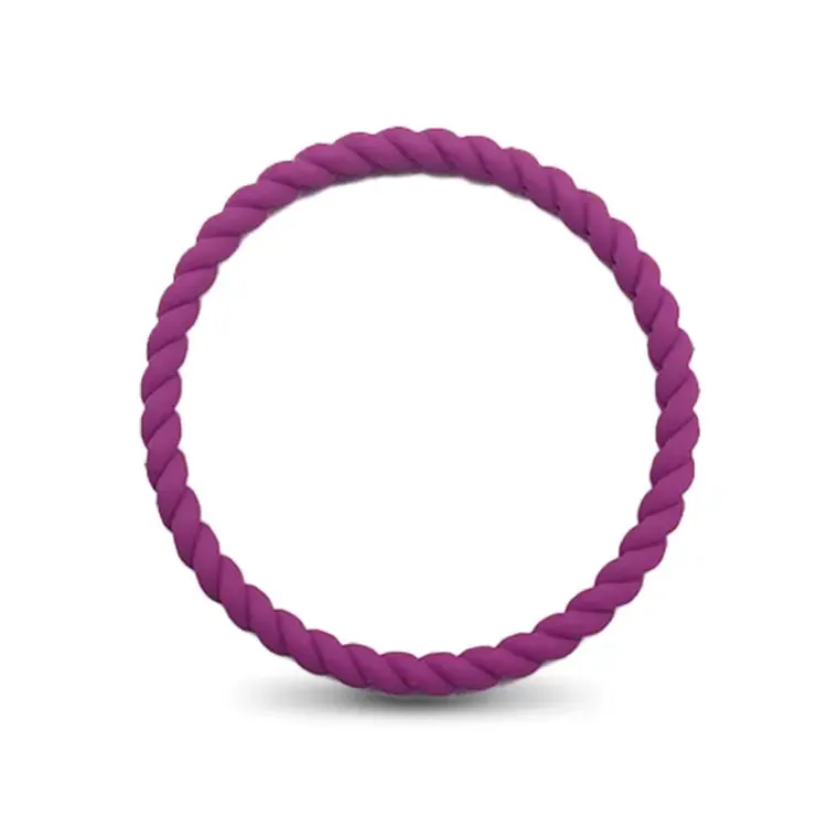 Ladies Rope Silicone Bracelets