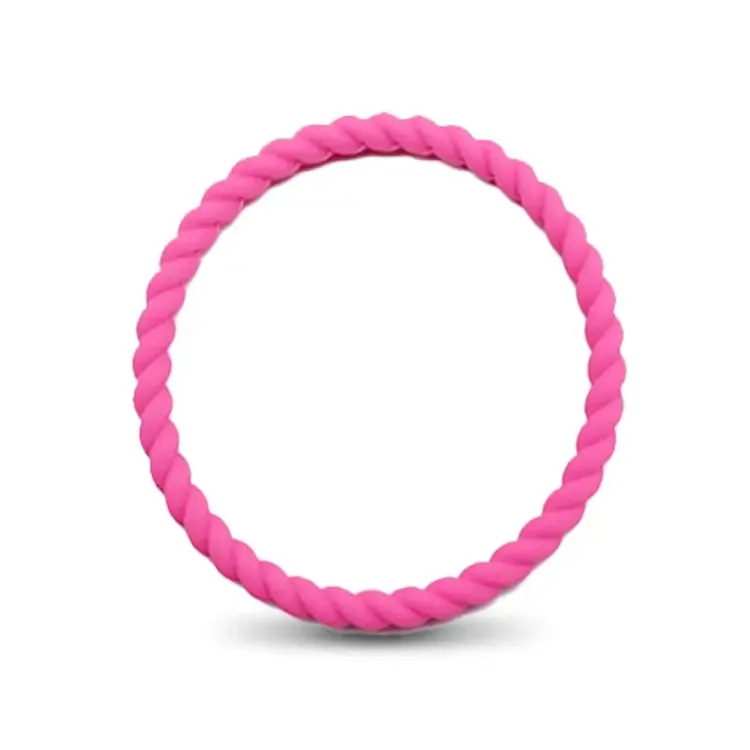 Ladies Rope Silicone Bracelets