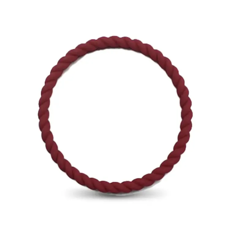 Ladies Rope Silicone Bracelets
