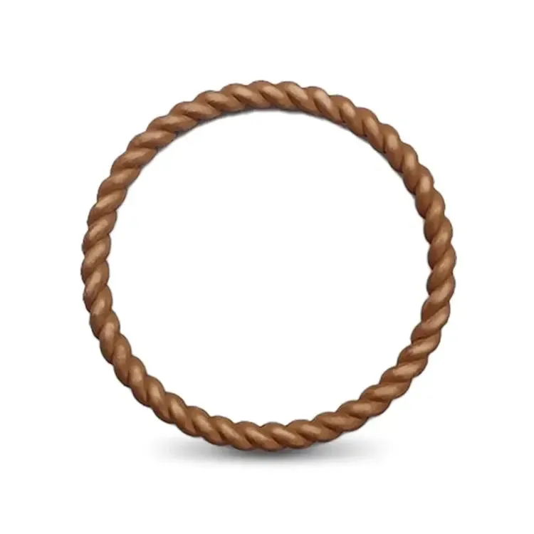 Ladies Rope Silicone Bracelets