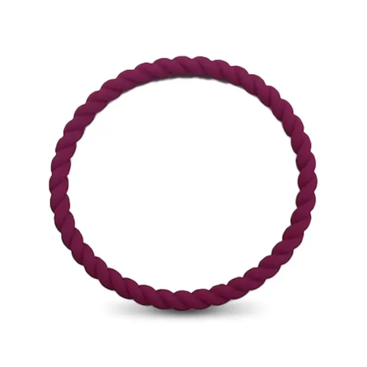Ladies Rope Silicone Bracelets