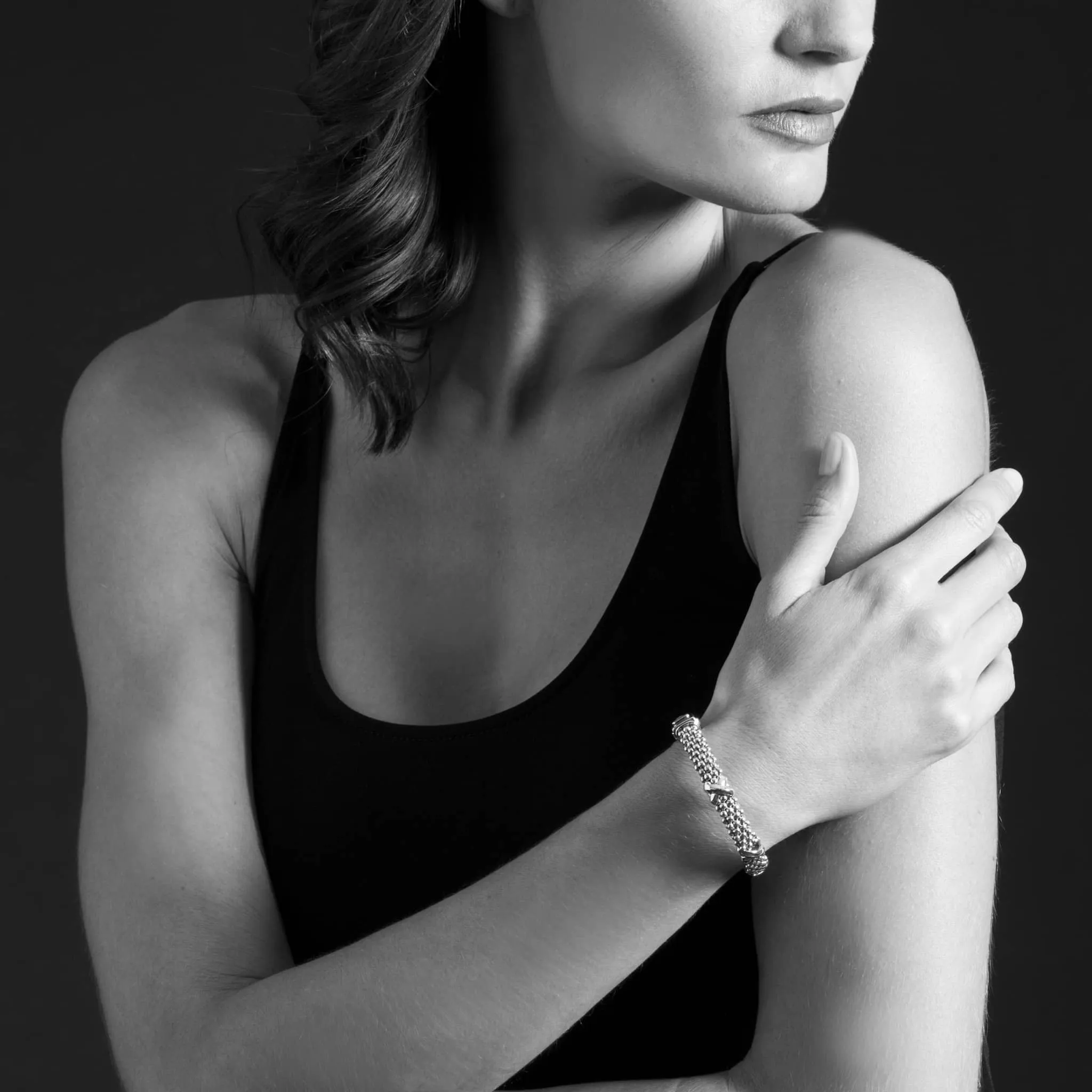 LAGOS Signature Caviar Five Station X Bracelet
