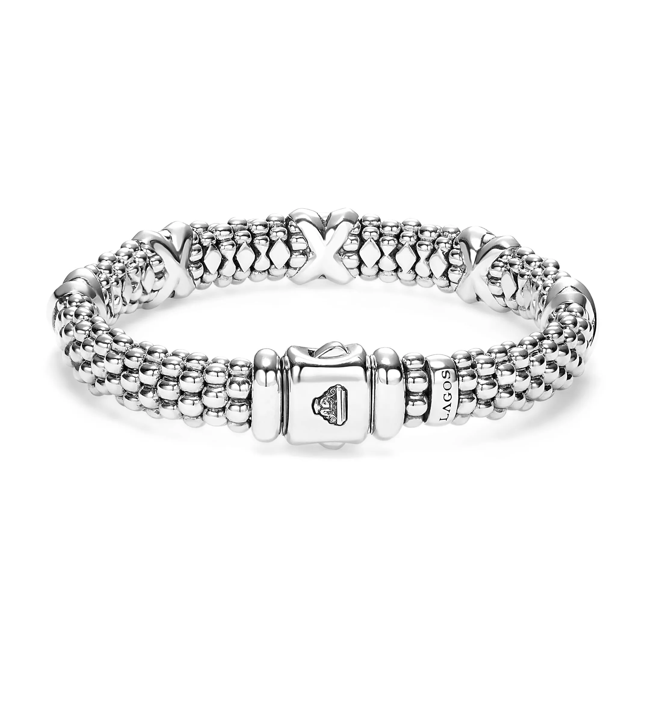 LAGOS Signature Caviar Five Station X Bracelet