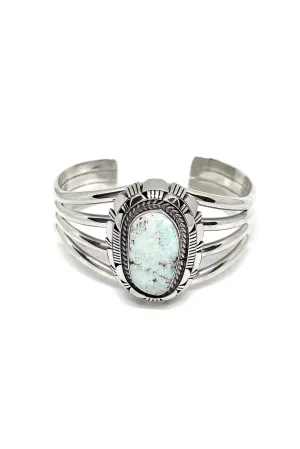 Larry Yazzie  Dry Creek Turquoise Cuff Bracelet