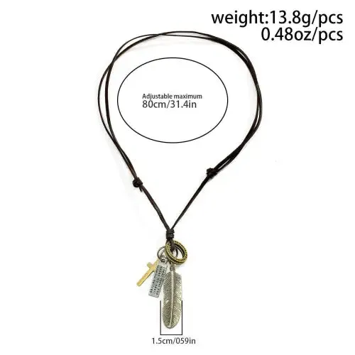 Leather Chain Necklace