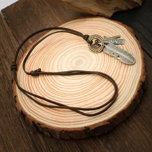 Leather Chain Necklace
