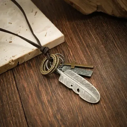 Leather Chain Necklace