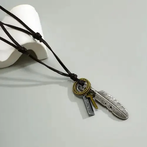 Leather Chain Necklace