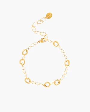 LENI CHAIN LINK BRACELET IN GOLD
