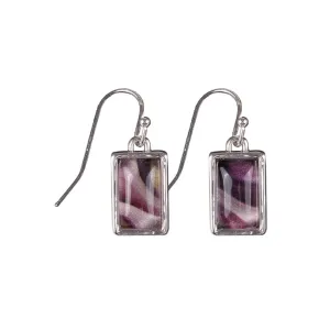 Lily & Mae Resin Earrings with Gift Box - Lilac