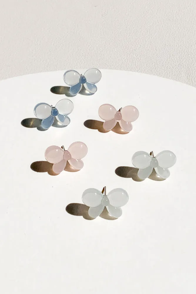 Lola Bow Ear Studs