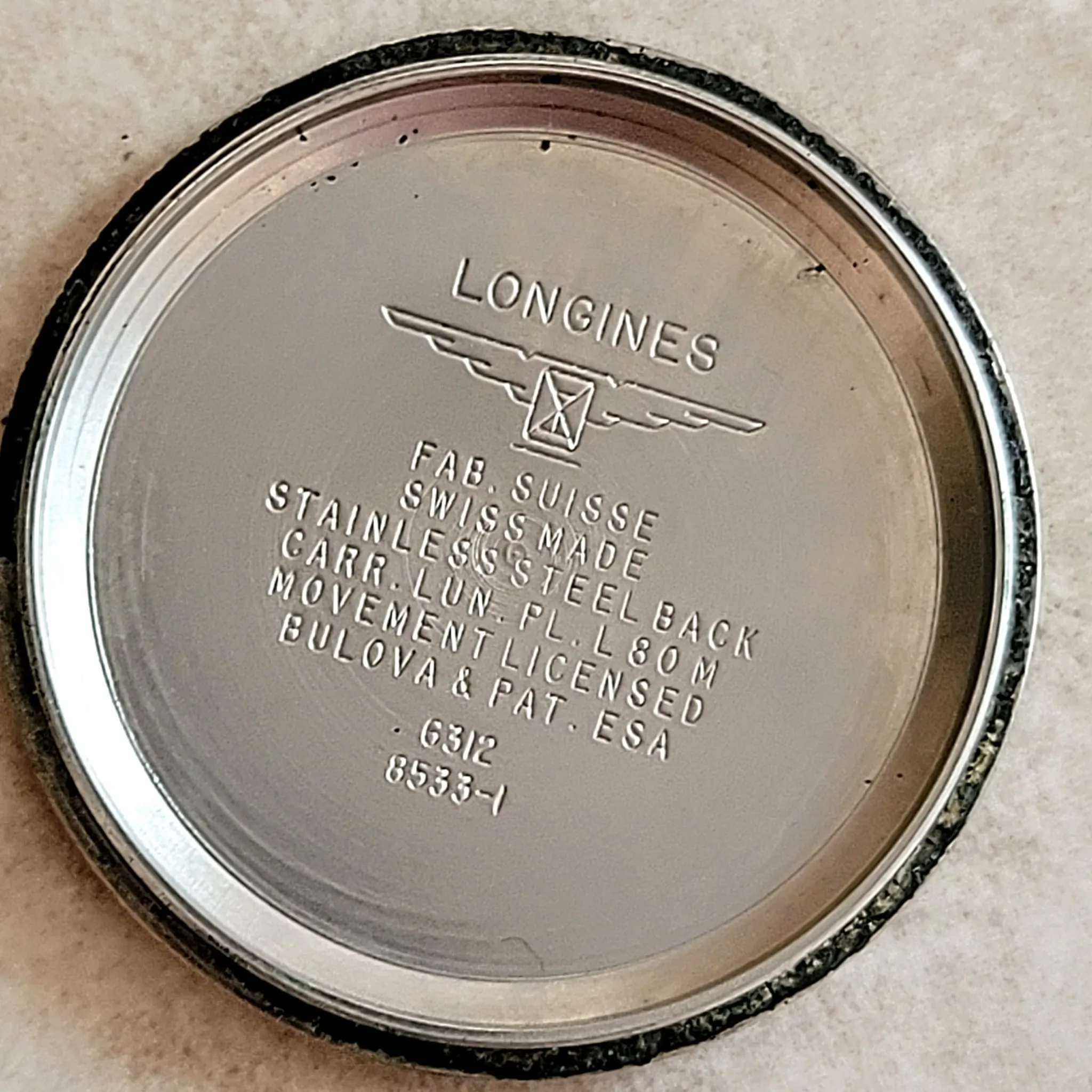 LONGINES ULTRONIC Tuning Fork Watch Ref. 6312 Cal. ESA 9162 Swiss Wristwatch 1970's