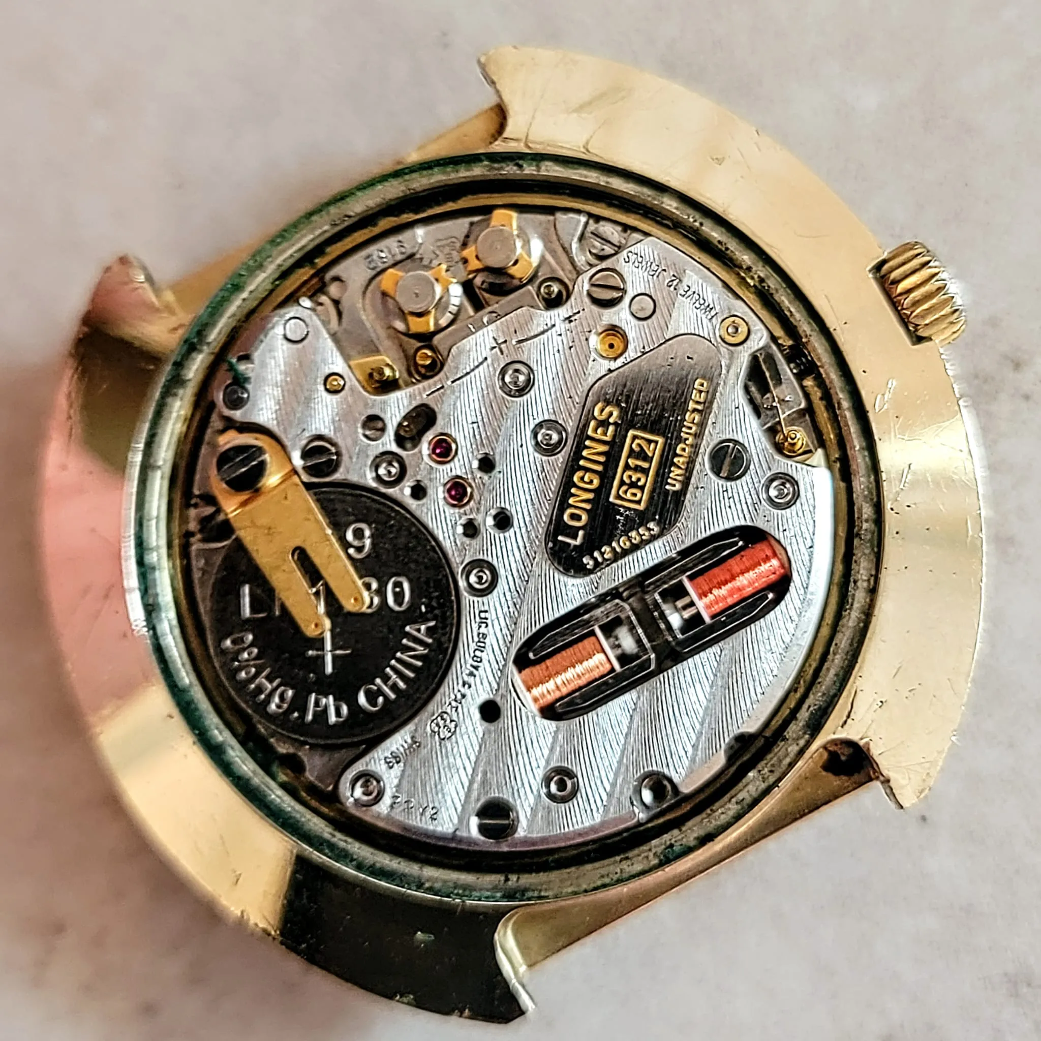 LONGINES ULTRONIC Tuning Fork Watch Ref. 6312 Cal. ESA 9162 Swiss Wristwatch 1970's