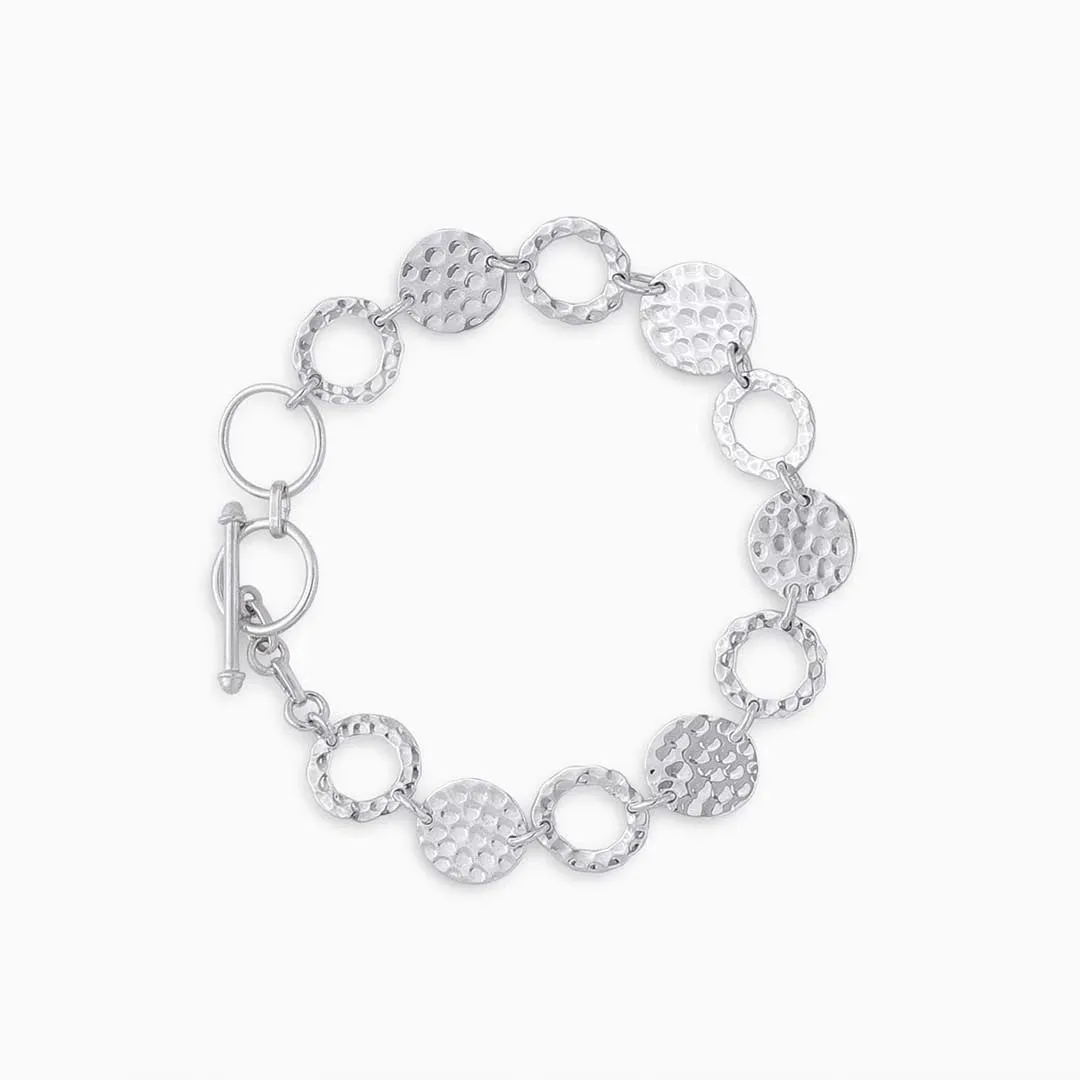 Lucky Coin Charm Custom Fit 925 Sterling Silver Bracelet