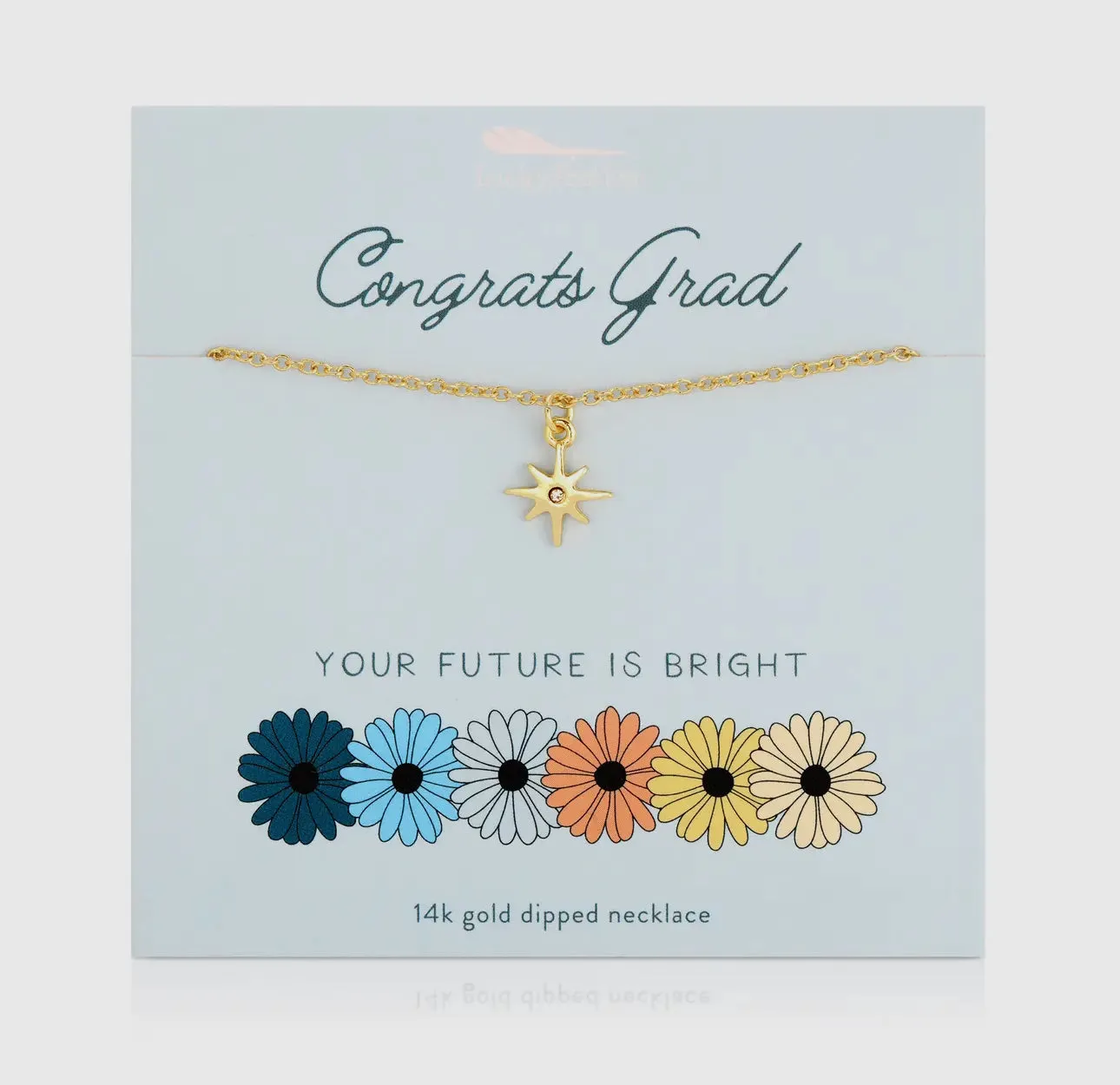 Lucky Feather Teacher & Grad Necklaces
