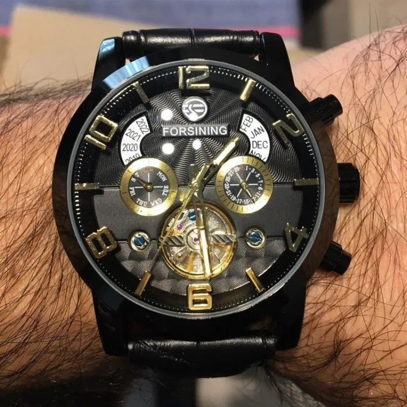 Luxurious Mechanical Tourbillon Automatic Watch