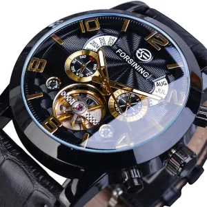 Luxurious Mechanical Tourbillon Automatic Watch