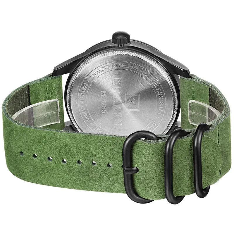 Luxury Brand CURREN Men Watches Fashion Casual Sports Wrist Watch Men Leather Military Watch Mens Quartz Clock Relogio Masculino