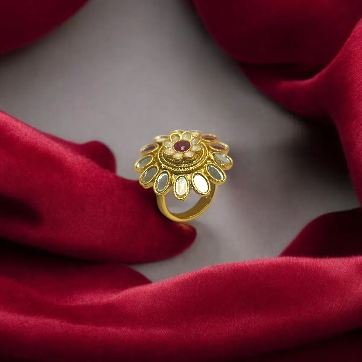 Luxury Gold Plated Adjustable Rings for Women – Perfect Fit for Every Occasion