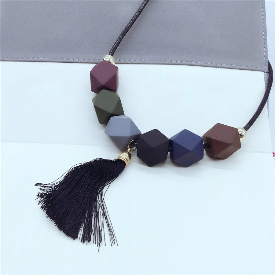 Luxury Imitation blue diomands rhinestone gem crystal peacock feather rope statement necklace fashion jewelry