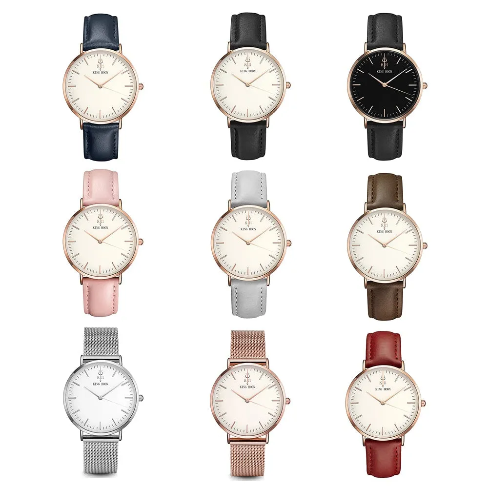 Luxury Quartz Stainless Steel Women's Watches