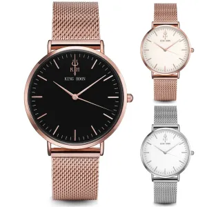Luxury Quartz Stainless Steel Women's Watches