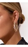 MADDOX JEWELLED COCKTAIL HOOPS (CRYSTAL)