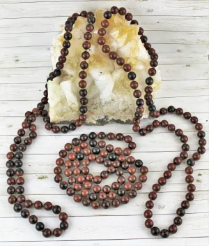 Mahogany Obsidian Necklaces