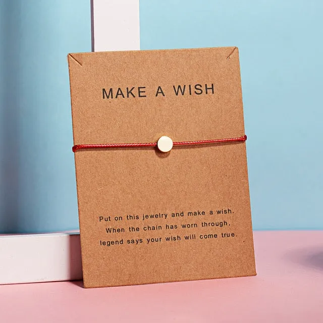 Make a Wish Mini Flower Charm Bracelet