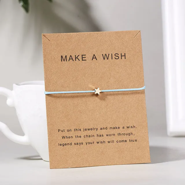 Make a Wish Mini Flower Charm Bracelet