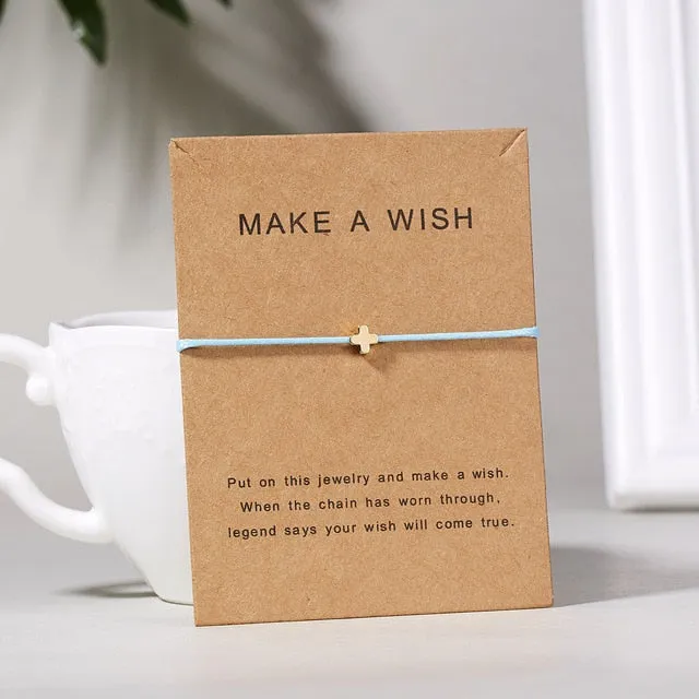 Make a Wish Mini Flower Charm Bracelet