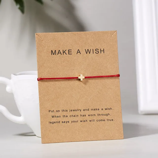 Make a Wish Mini Flower Charm Bracelet