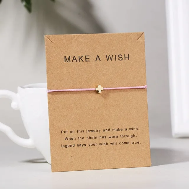 Make a Wish Mini Flower Charm Bracelet
