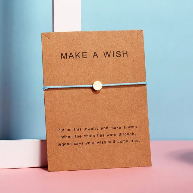 Make a Wish Mini Flower Charm Bracelet