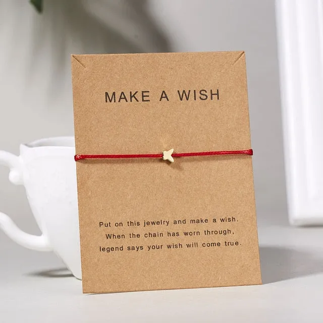 Make a Wish Mini Flower Charm Bracelet