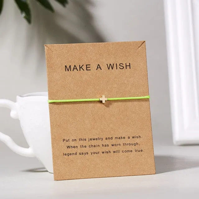 Make a Wish Mini Flower Charm Bracelet