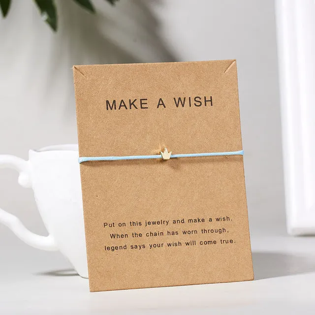Make a Wish Mini Flower Charm Bracelet