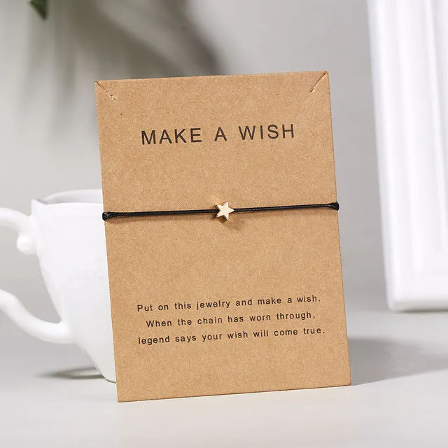 Make a Wish Mini Flower Charm Bracelet