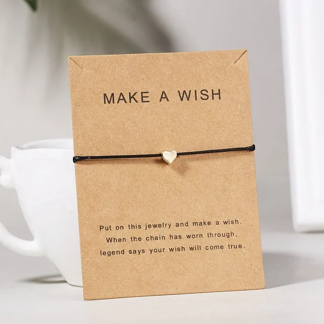 Make a Wish Mini Flower Charm Bracelet