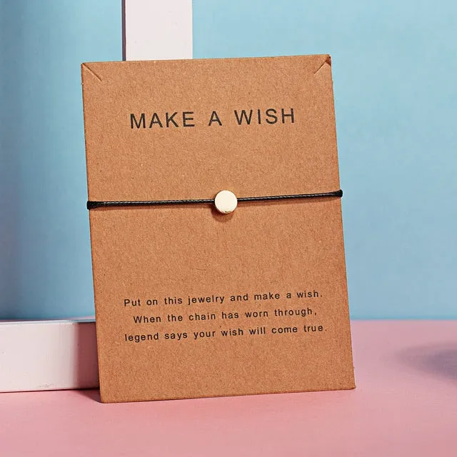 Make a Wish Mini Flower Charm Bracelet
