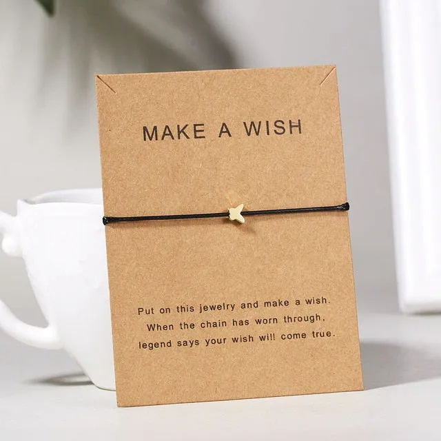 Make a Wish Mini Flower Charm Bracelet