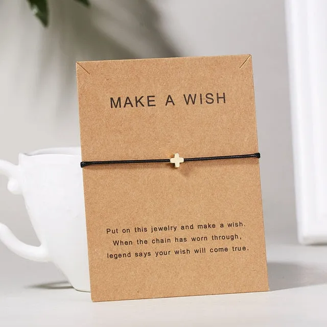 Make a Wish Mini Flower Charm Bracelet