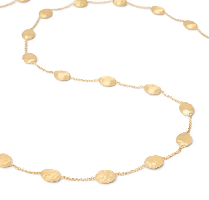Marco Bicego Siviglia Yellow Gold Large Bead Long Necklace