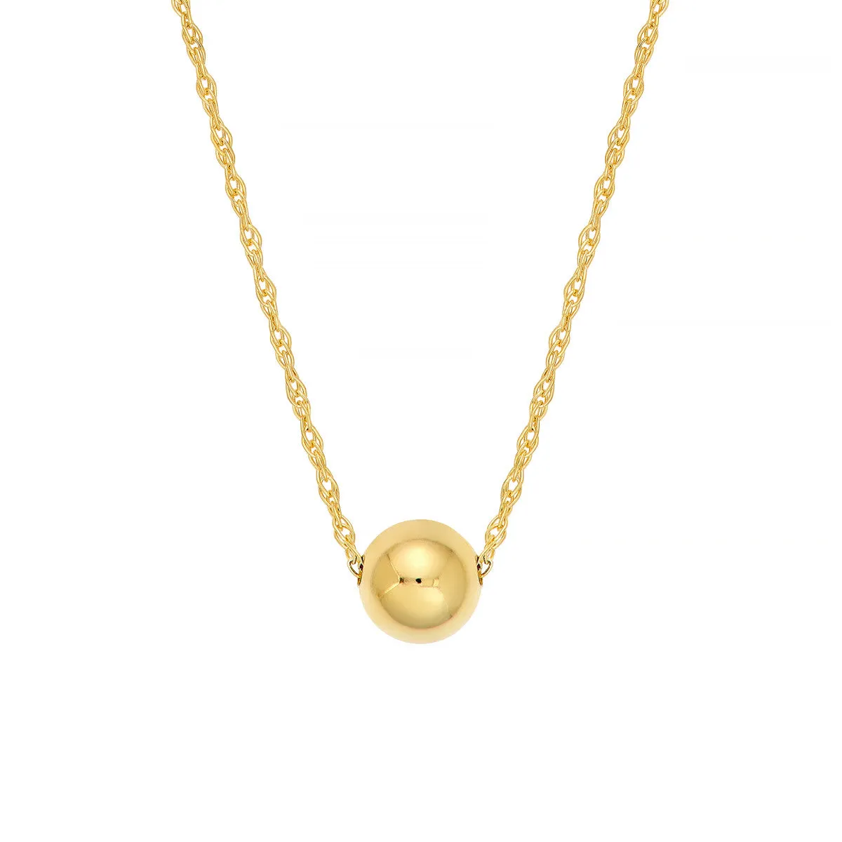 MARIN GOLD BEAD NECKLACE