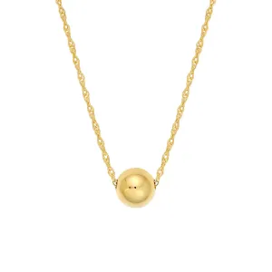 MARIN GOLD BEAD NECKLACE